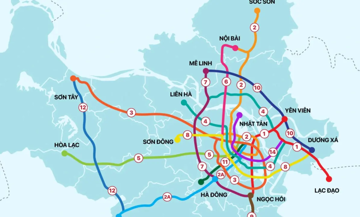 các tuyến đường sắt trên cao tại hà nội - Hình 4