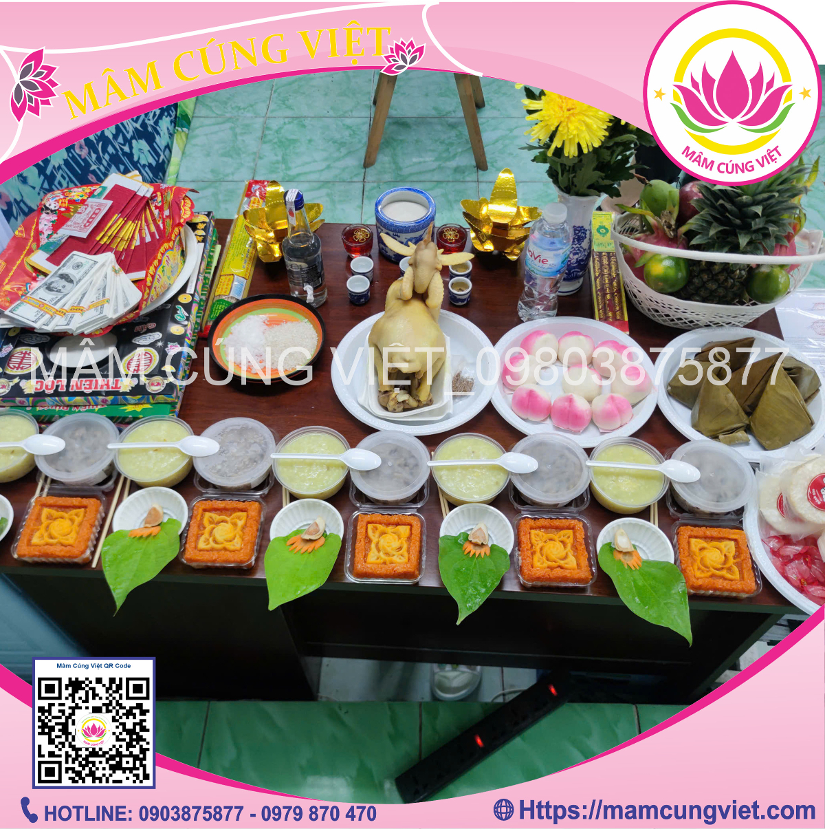 cách bày mâm cúng giỗ - Hình 2