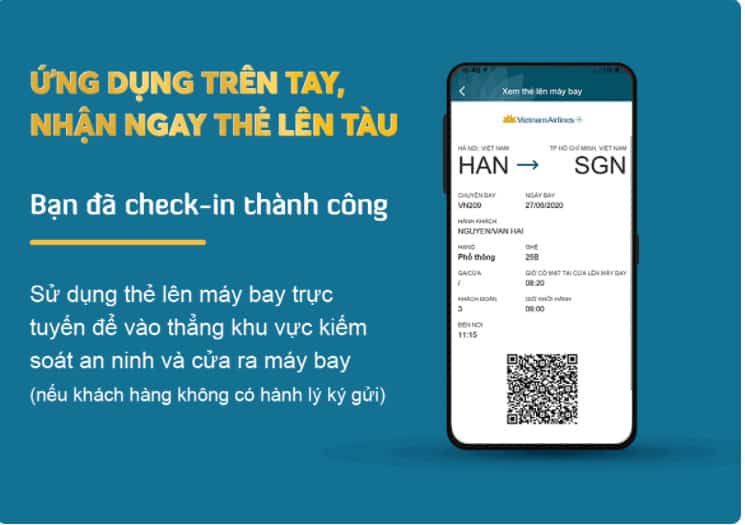 cách check in vé máy bay vietnam airline - Hình 4