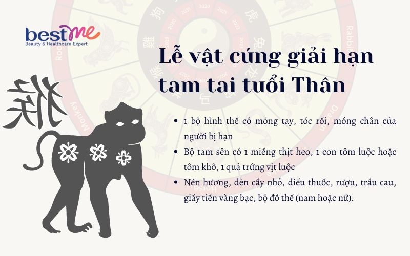 cách cúng tam tai tuổi thân