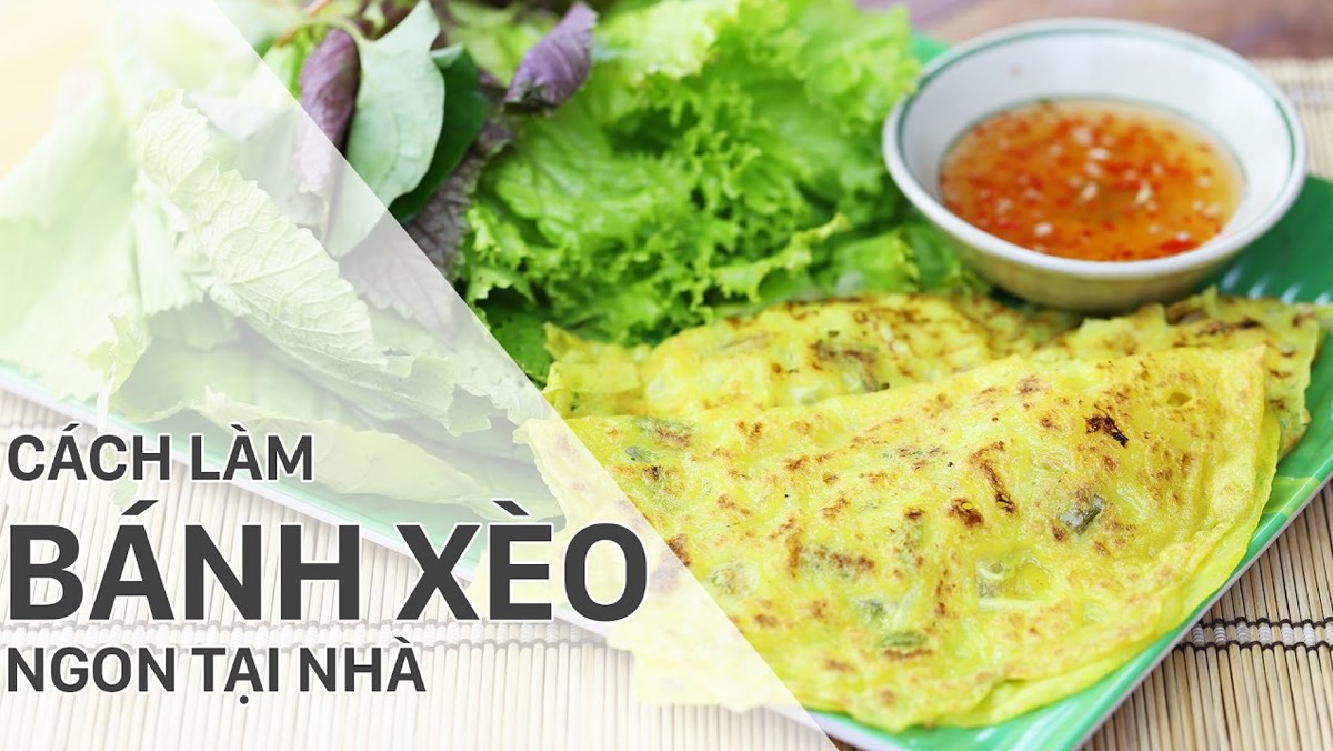 cách làm bánh xèo tại nhà - Hình 3
