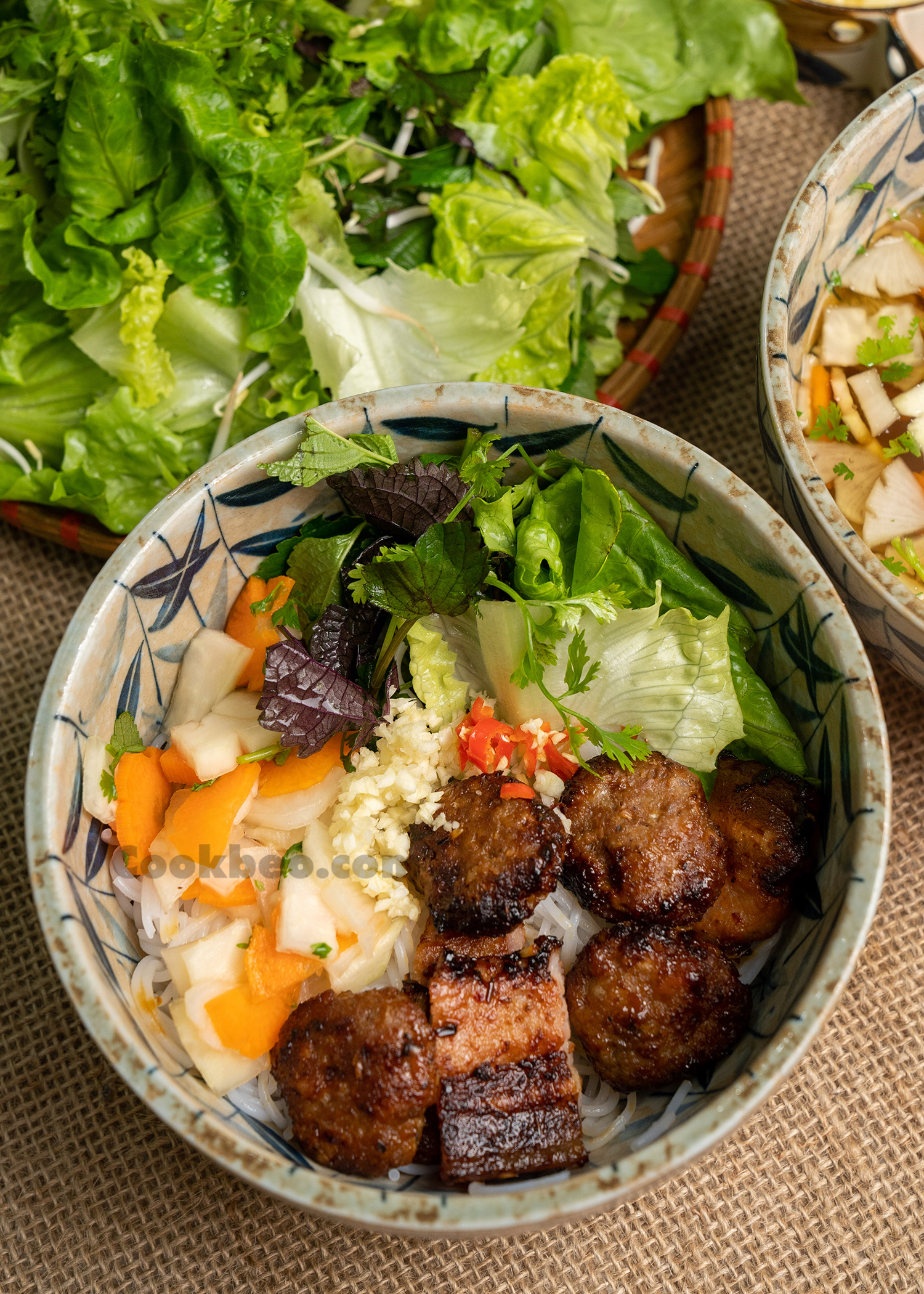 cách làm bún thịt nướng hà nội - Hình 4