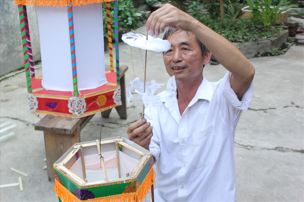 cách làm đèn kéo quân bằng tre - Hình 2