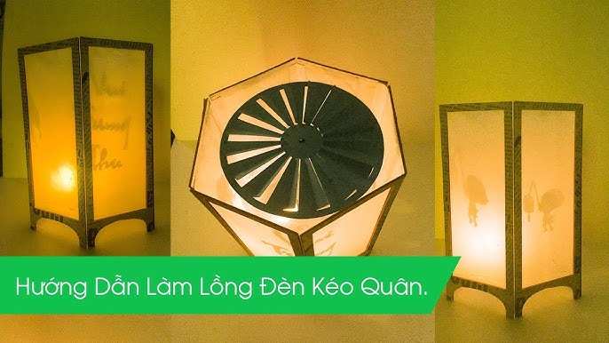 cách làm đèn kéo quân bằng tre - Hình 3