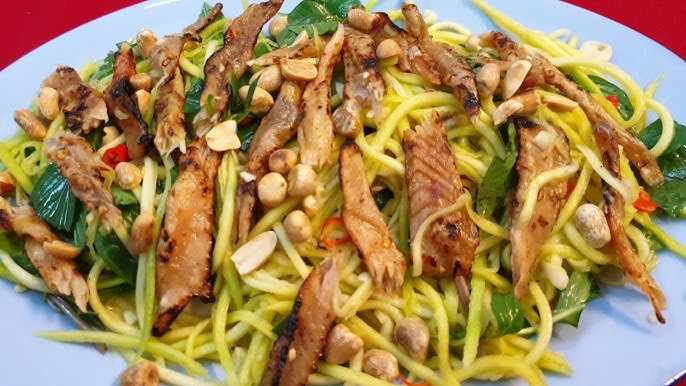 cách làm gỏi xoài cá khô - Hình 2