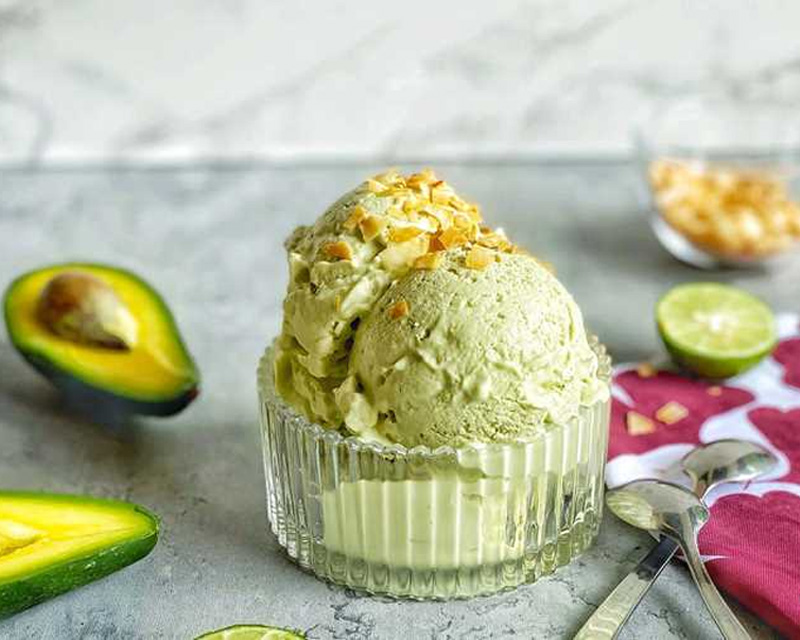cách làm kem bơ sầu riêng - Hình 4