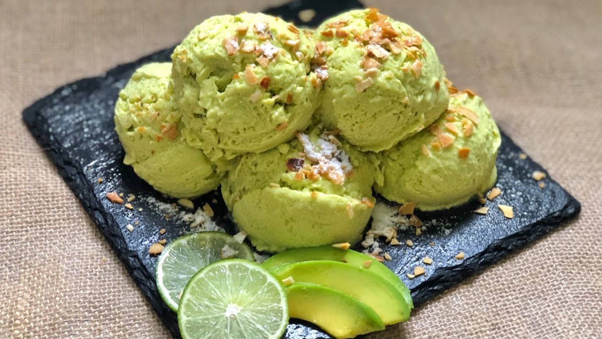 cách làm kem bơ sầu riêng