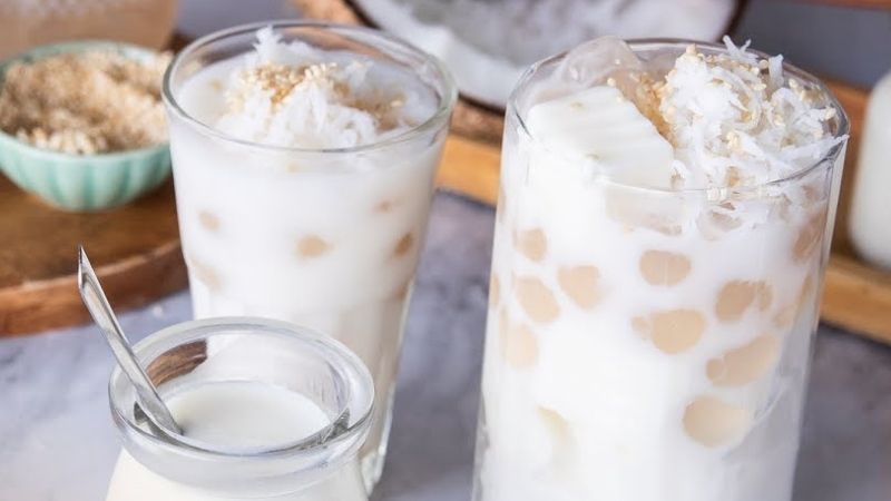 cách làm sữa chua trân châu hạ long