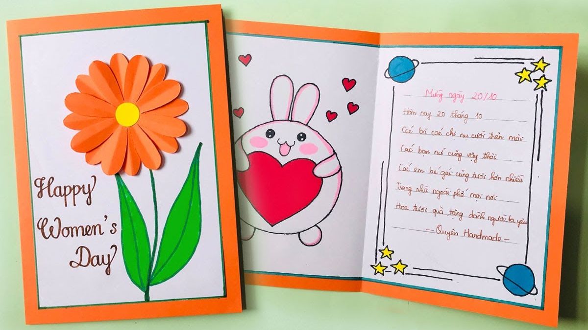 cách làm thiệp ngày 20 tháng 10 - Hình 3
