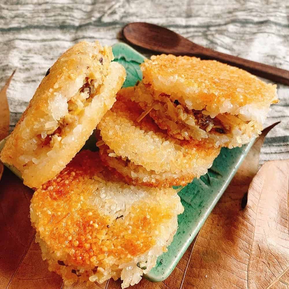 cách làm xôi chiên từ xôi thừa - Hình 2