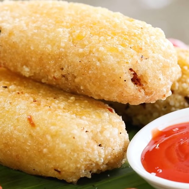 cách làm xôi chiên từ xôi thừa - Hình 3