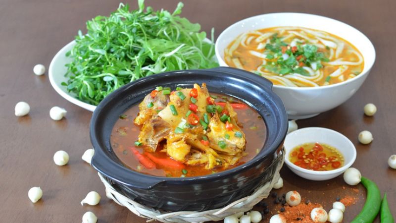 cách nấu bánh canh cá lóc rau đắng - Hình 5