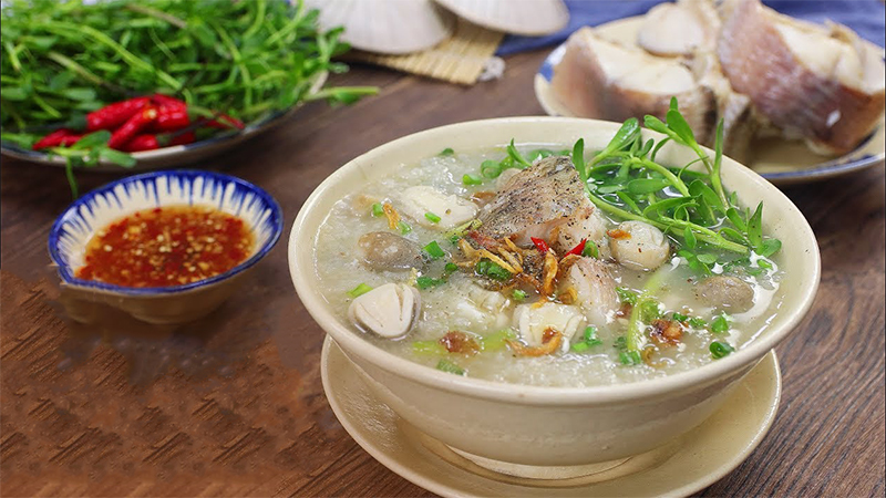 cách nấu cháo cá lóc miền tây - Hình 2
