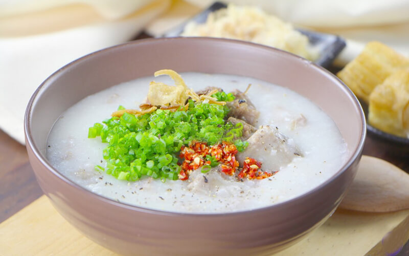 cách nấu cháo sườn hà nội - Hình 5