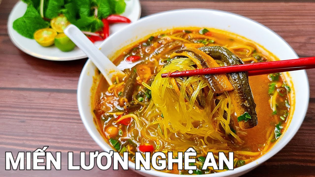 cách nấu miến lươn nghệ an