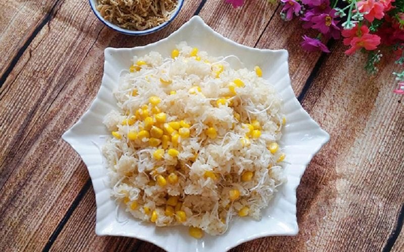 cách nấu xôi bắp nước cốt dừa - Hình 3