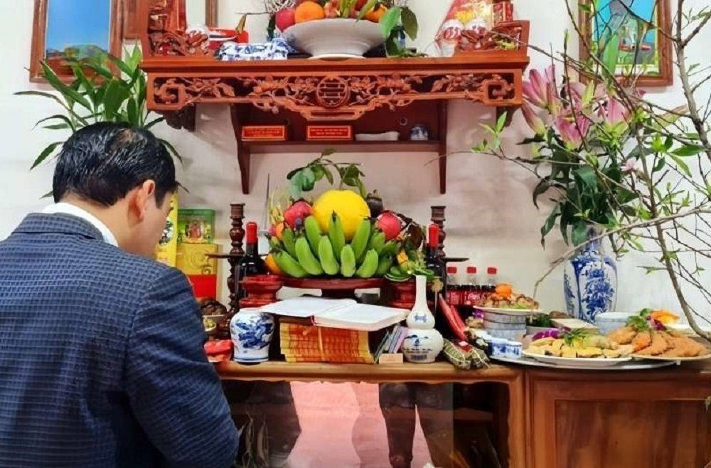 cách vái cúng trong nhà