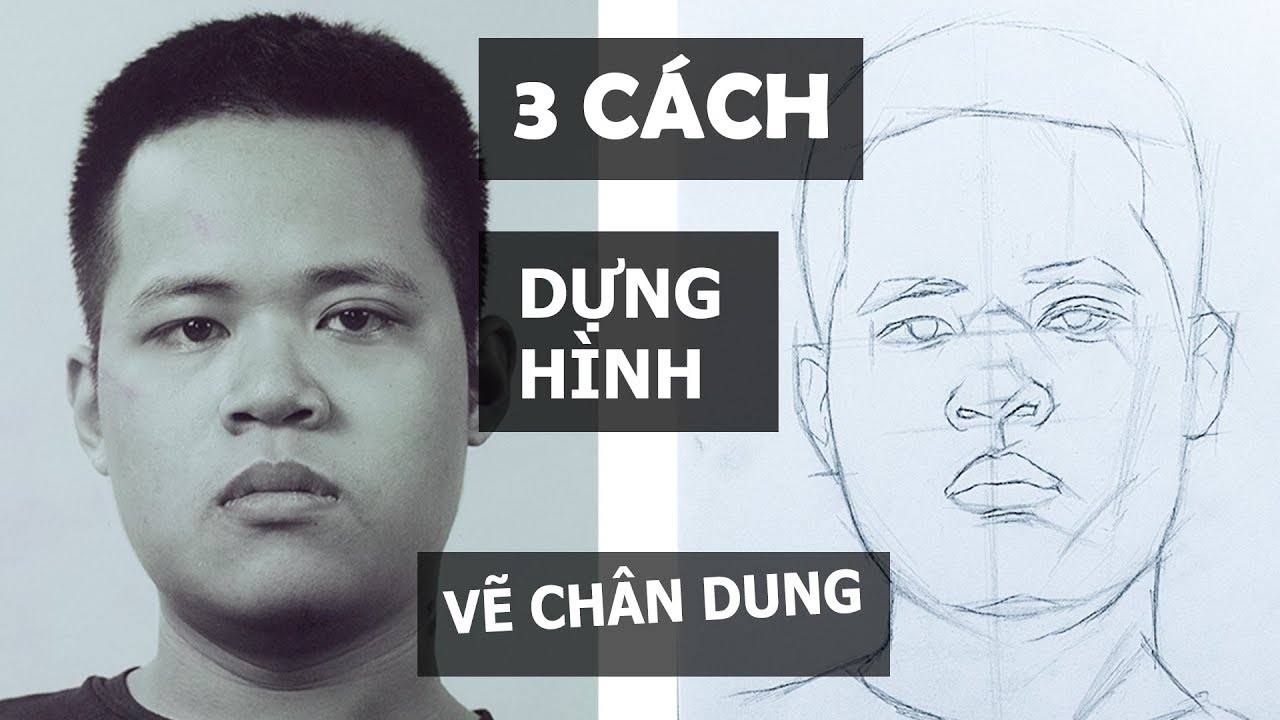 cách vẽ chân dung đơn giản - Hình 1