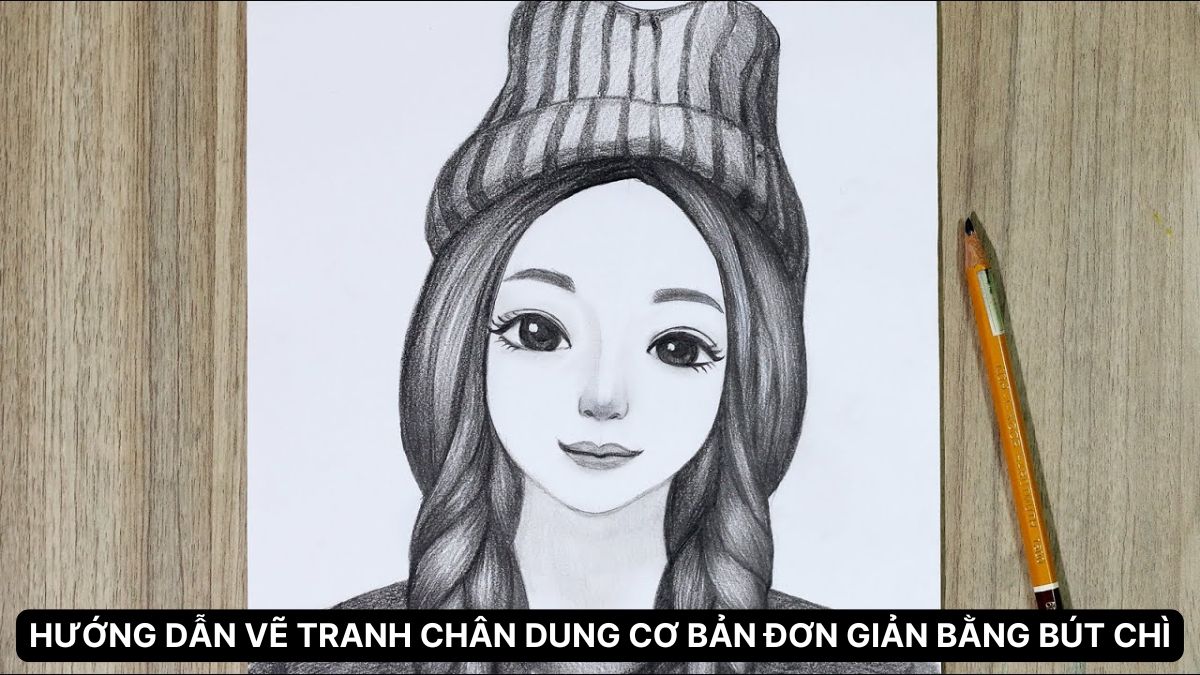 cách vẽ chân dung đơn giản - Hình 4