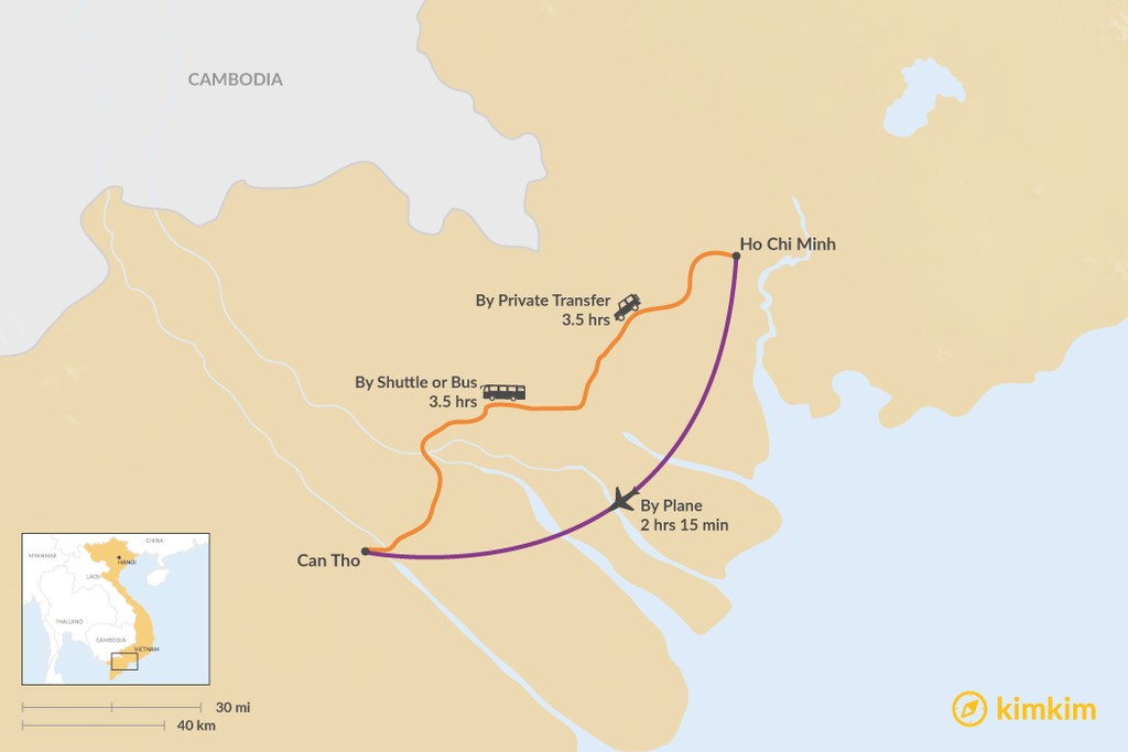 can tho to ho chi minh
