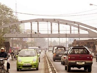 Hình ảnh cầu chui Gia Lâm Hà Nội kết nối các tuyến đường giao thông quan trọng của thành phố