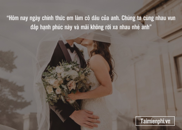 câu nói hay về đám cưới - Hình 3