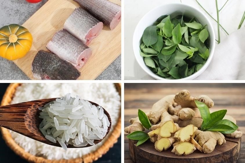 cháo cá nấu với rau gì - Hình 2