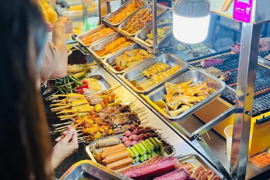 chợ ẩm thực hồ thị kỷ - Hình 2
