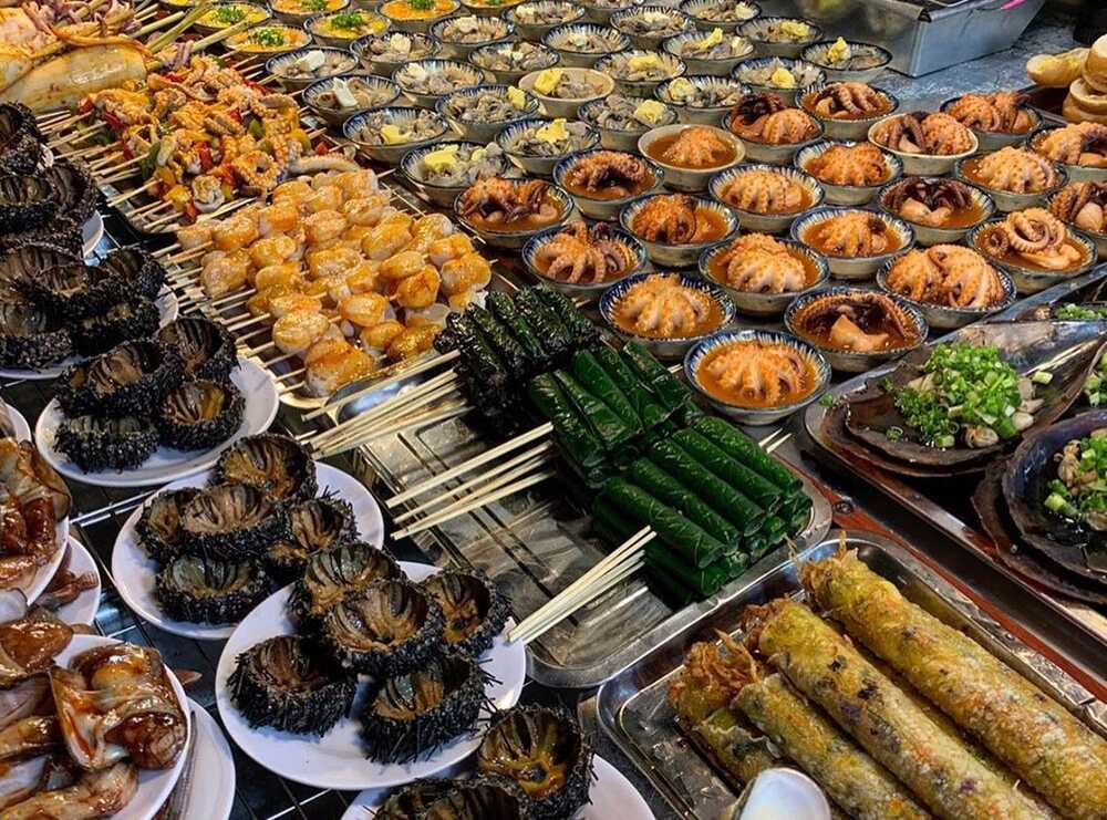 chợ đêm ẩm thực nha trang - Hình 2