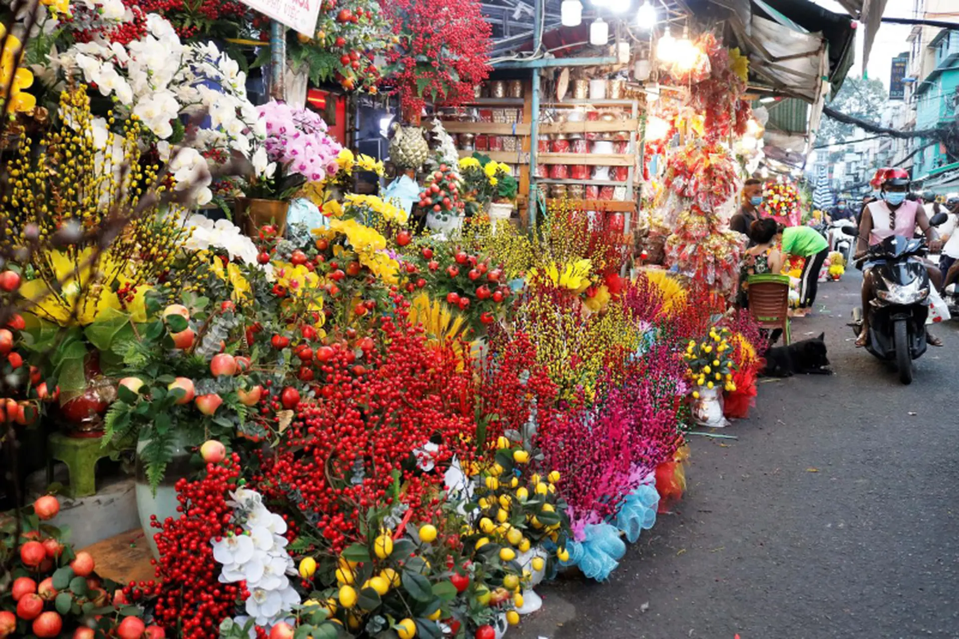 chợ hoa hồ thị kỷ quận 10 - Hình 2