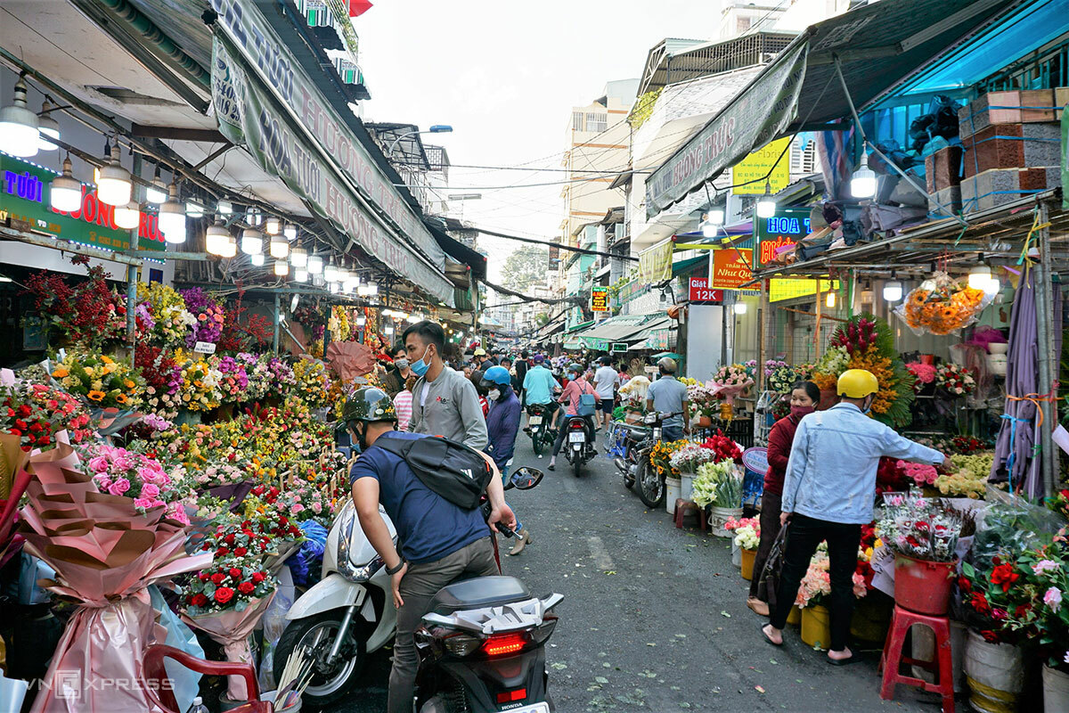 chợ hoa hồ thị kỷ quận 10 - Hình 3