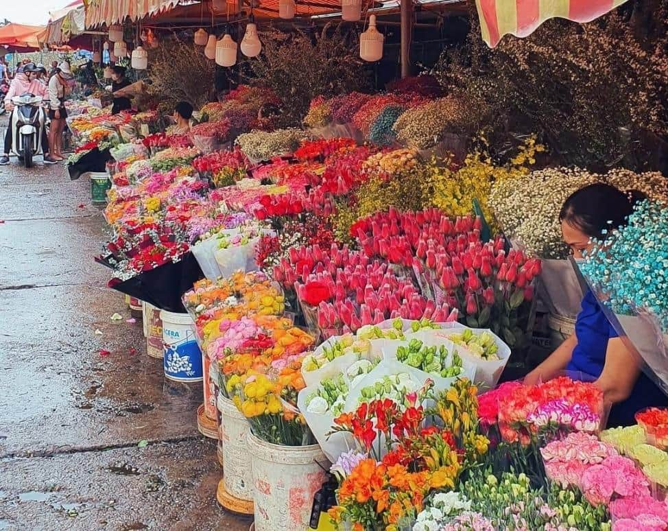 chợ hoa quảng bá ở đâu - Hình 3