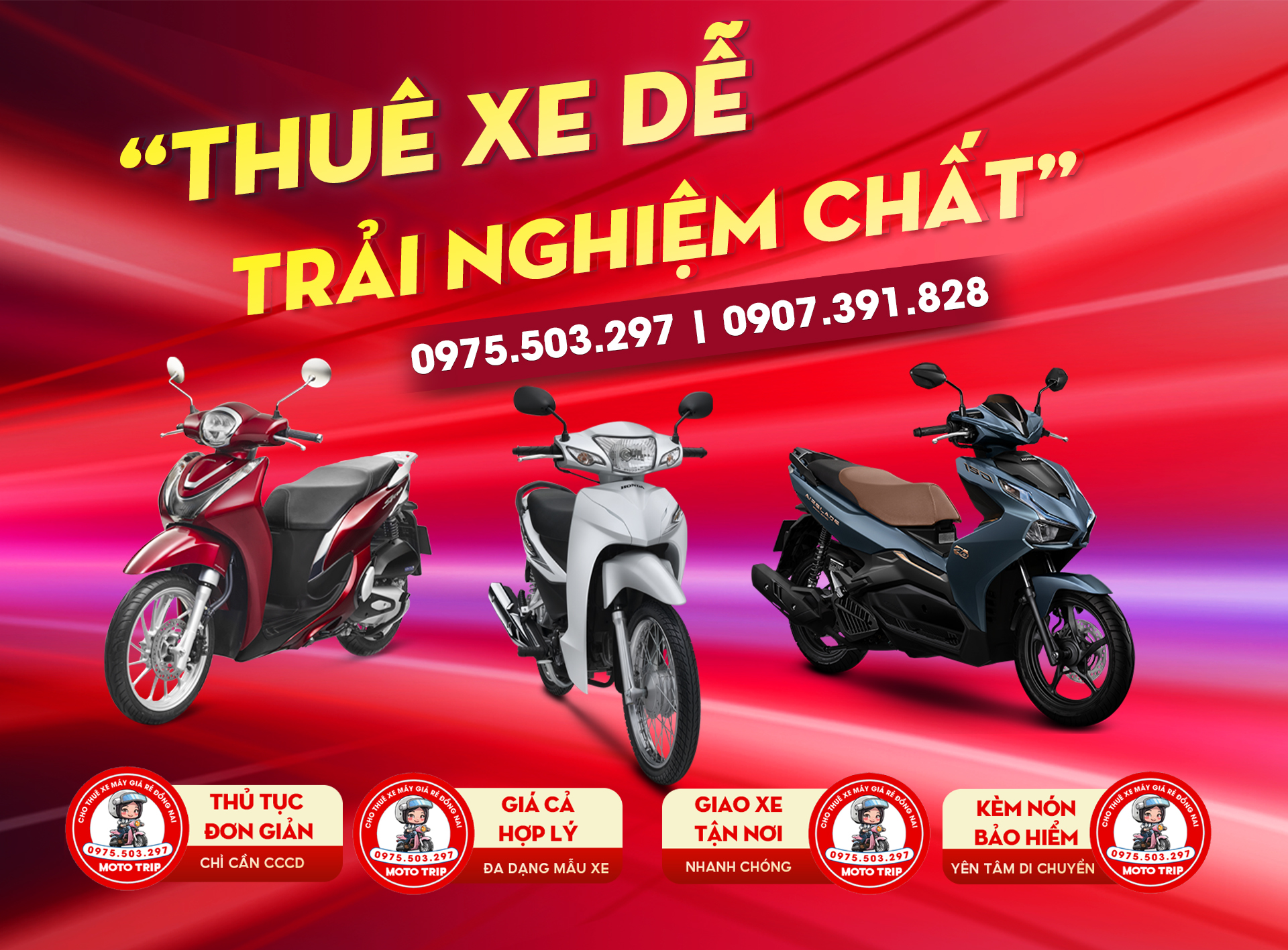 cho thuê xe máy giá rẻ - Hình 4