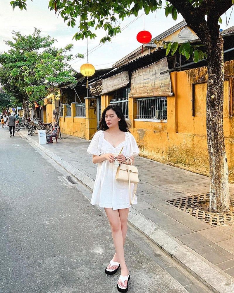 ÁO SƠ MI KẾT HỢP QUẦN JEAN NAM LỊCH LÃM DẠO PHỐ HỘI AN