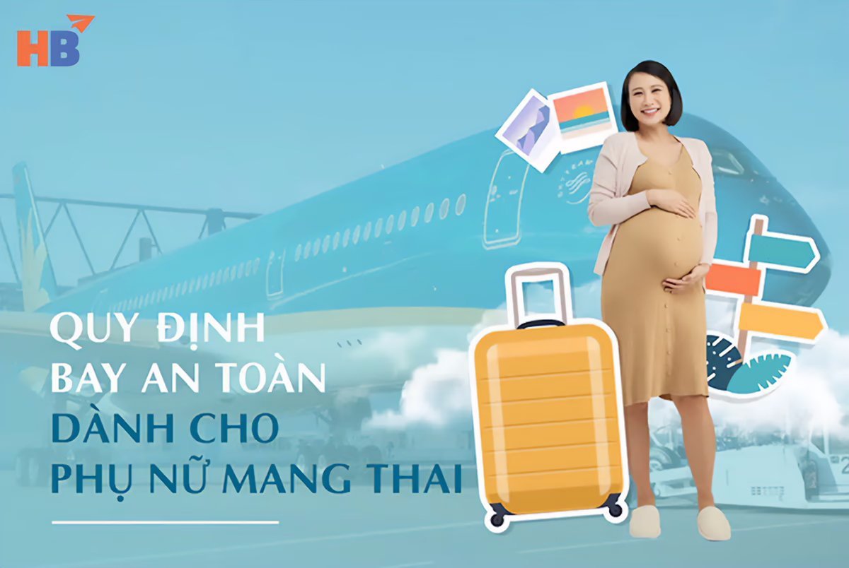 có bầu 1 tháng đi máy bay được không