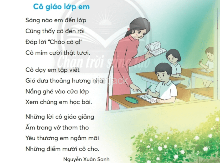 cô giáo lớp em lớp 2