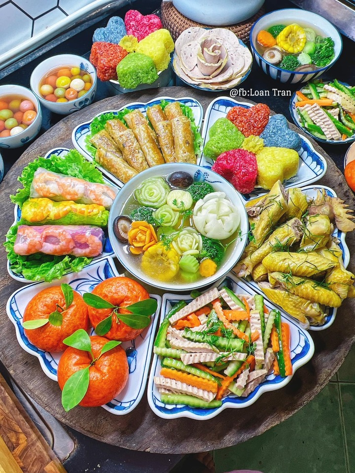 cơm cúng rằm tháng giêng