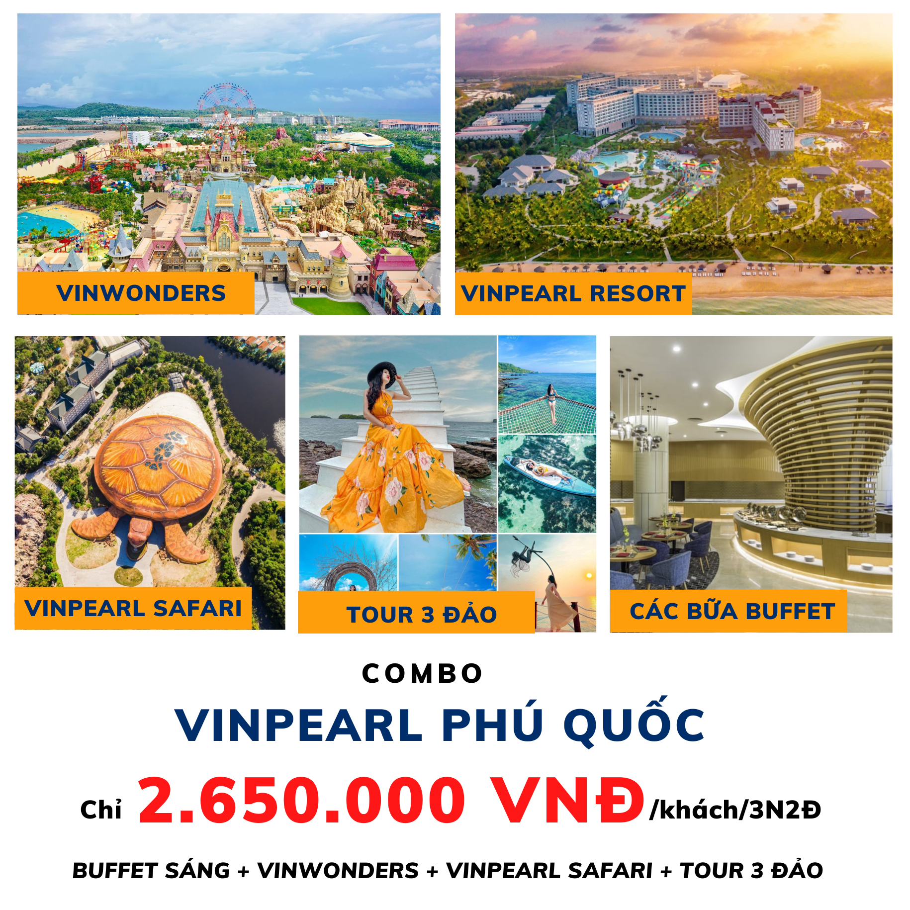 combo vinpearl phú quốc 3 ngày 2 đêm - Hình 2