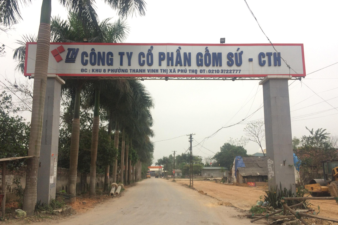 công ty cổ phần gốm sứ thanh hà