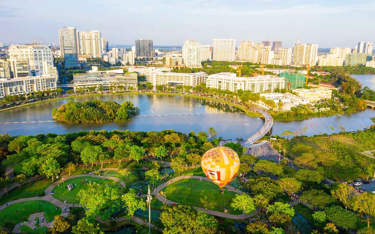 công viên cầu ánh sao quận 7