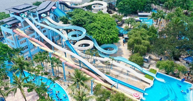 công viên nước hồ tây hà nội - Hình 2
