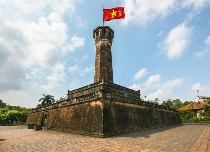 cột cờ hà nội điện biên phủ - Hình 2