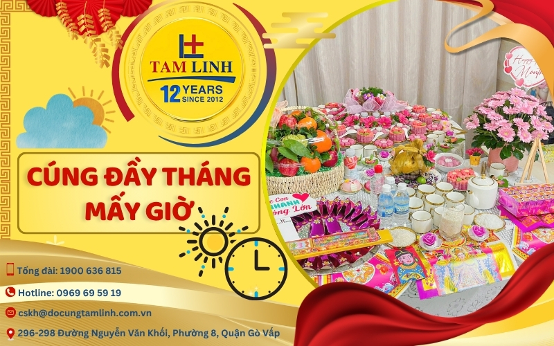cúng đầy tháng bé gái mấy giờ - Hình 4