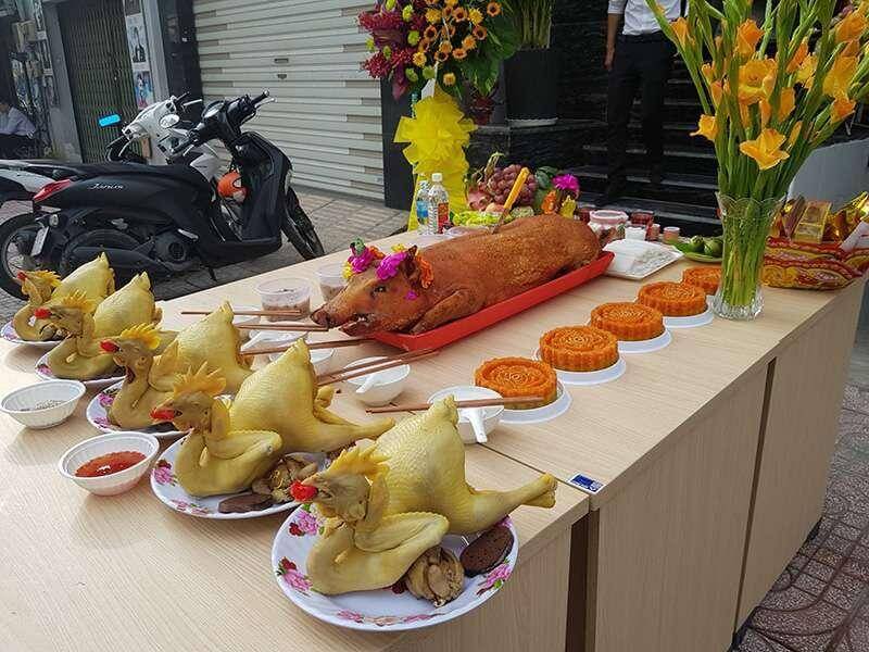 cúng gà