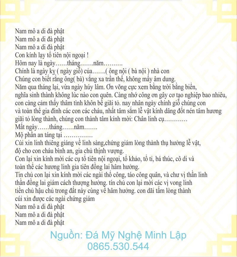 cúng giỗ bà nội - Hình 4