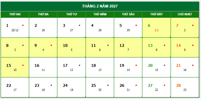 cúng rằm tháng giêng 2027 vào ngày nào - Hình 3