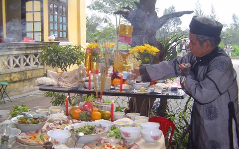 cúng tất niên ngoài trời - Hình 3