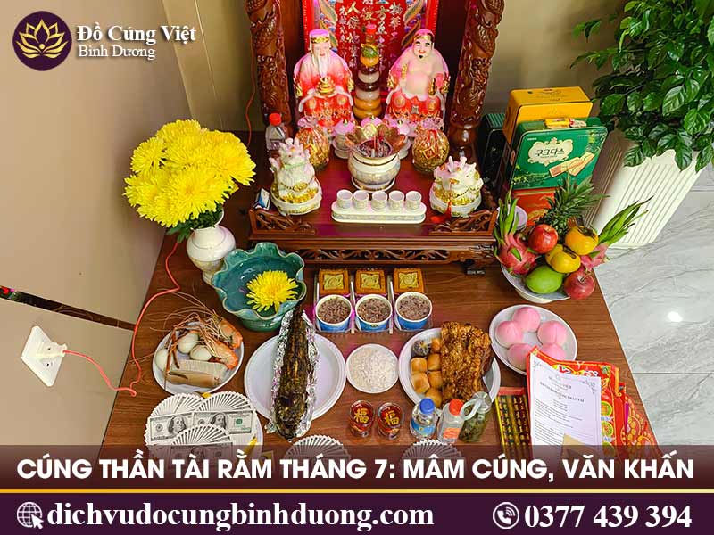 cúng thần tài rằm tháng 7 - Hình 4
