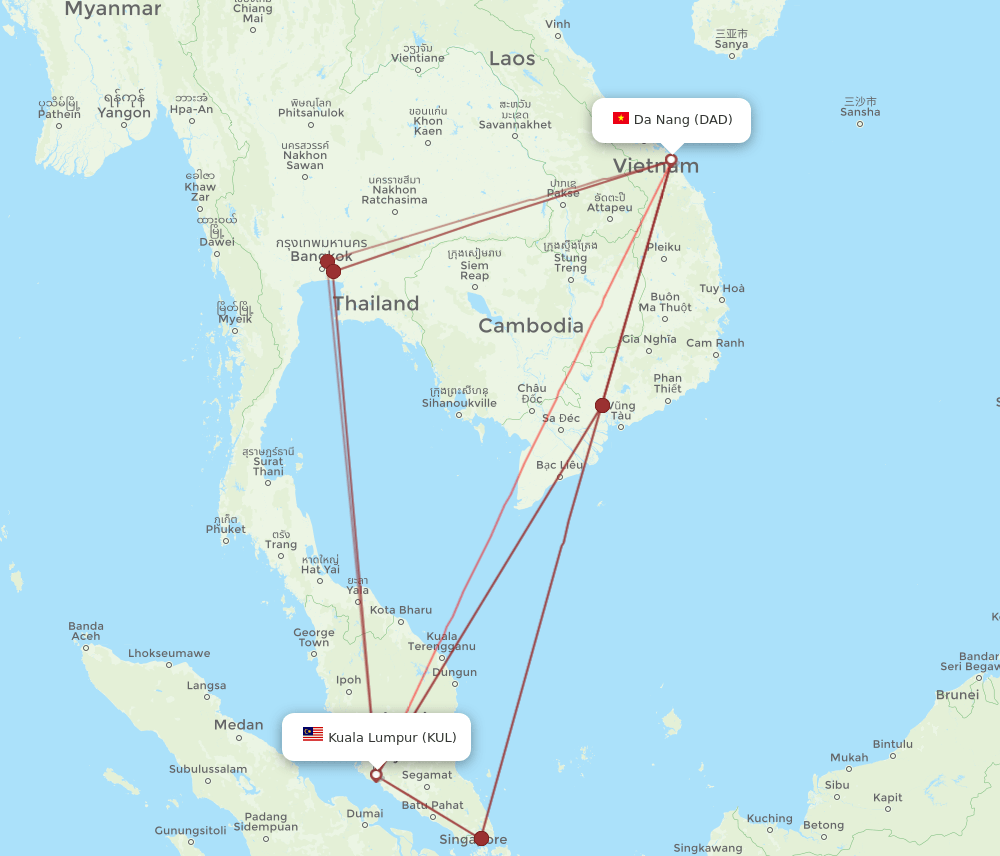 da nang to kuala lumpur flights - Hình 2
