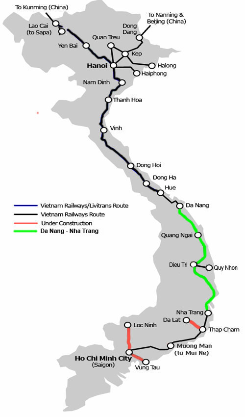 da nang to nha trang train
